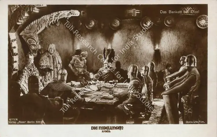 Wagner, Fritz Arno (Producer), Die Nibelungen: Kriemhild's Revenge, 1924 | Postcard | CinemaEducation | 00795497