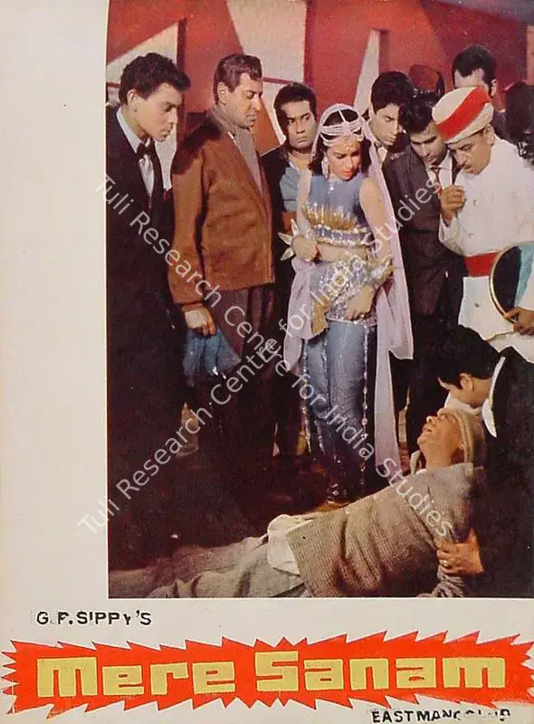 Vaikunth, K. (Cinematographer), Mere Sanam, 1965 | Lobby Card | CinemaEducation | 00820311