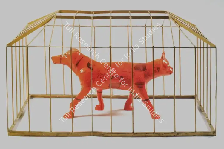 Upadhyay, Chintan (Artist). Mistake. Fiberglass, wood and acrylic, 2005 | Sculpture | FineArts | 00575522