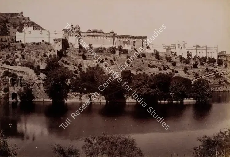 Unknown (Photographer), General View, Palace of Amber, India, n.d. | Antiquarian Photograph | Photography | 00115381