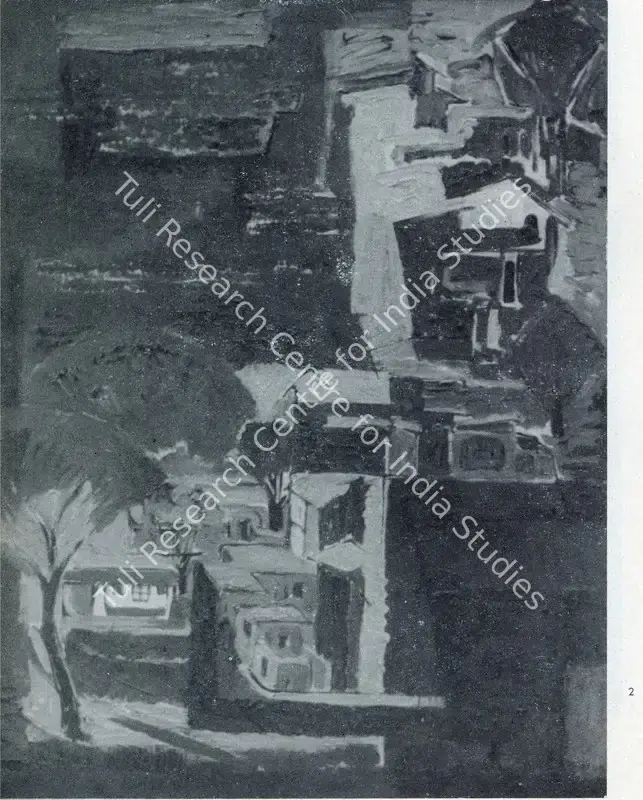 Lall, Harkrishen (Artist). In Kangra Valley. n.d. | Marg, March 1957 | Painting | FineArts | 00674099
