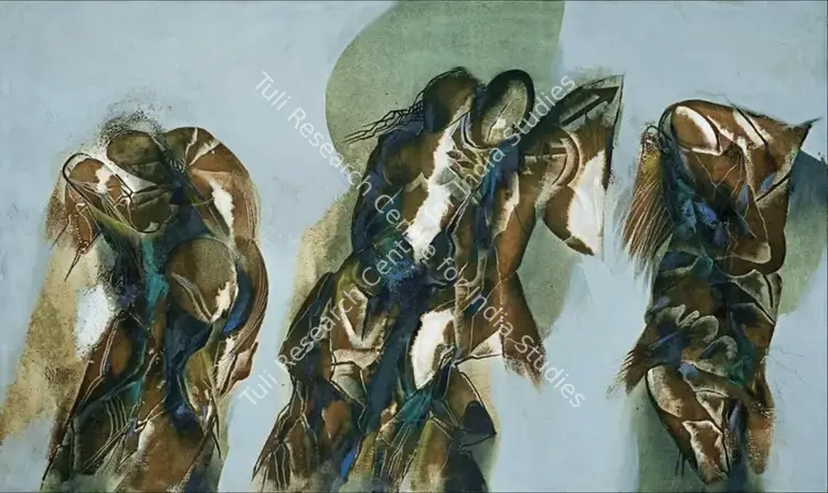 Adivrekar, Gopal S. (Artist). Untitled. Oil on canvas, 1992 | Painting | FineArts | 00604649