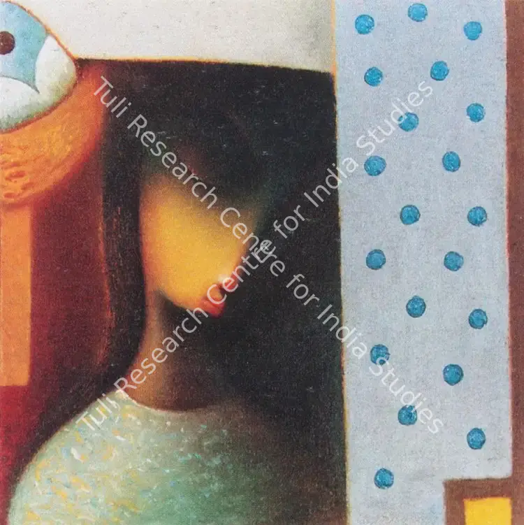 Belgave, Vijay (Artist). Untitled. Oil on canvas, n.d. | Painting | FineArts | 00372104