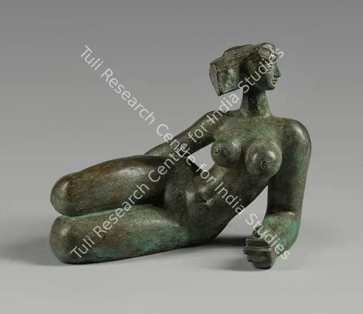 Mistry, Dhruva (Artist). Woman (Study for River). Bronze; Edition 5/5, 1988-1989 | Sculpture | FineArts | 00335533