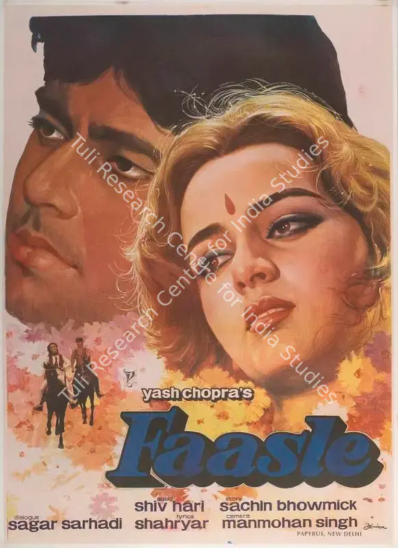 Chopra, Yash (Producer), Faasle, 1985 | Full Sheet Poster | CinemaEducation | 00767261