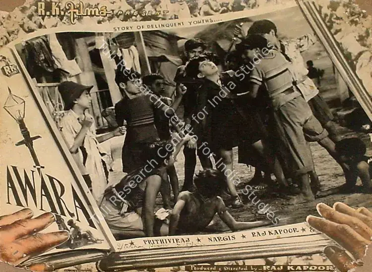 Karmakar, Radhu (Cinematographer), Awara, 1951 | Lobby Card | CinemaEducation | 00809744