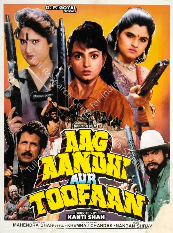 Dhariwal, Mahendra (Producer), Aag Aandhi Aur Toofaan, 1994 | Song-Synopsis Booklet | CinemaEducation | 00862647
