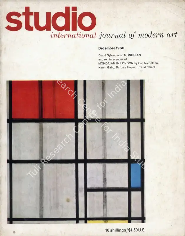 Townsend, Peter (Editor). Studio International. 172(884). London: Cory, Adams & Mackay, December 1966 | Journal | FineArts | 00835548