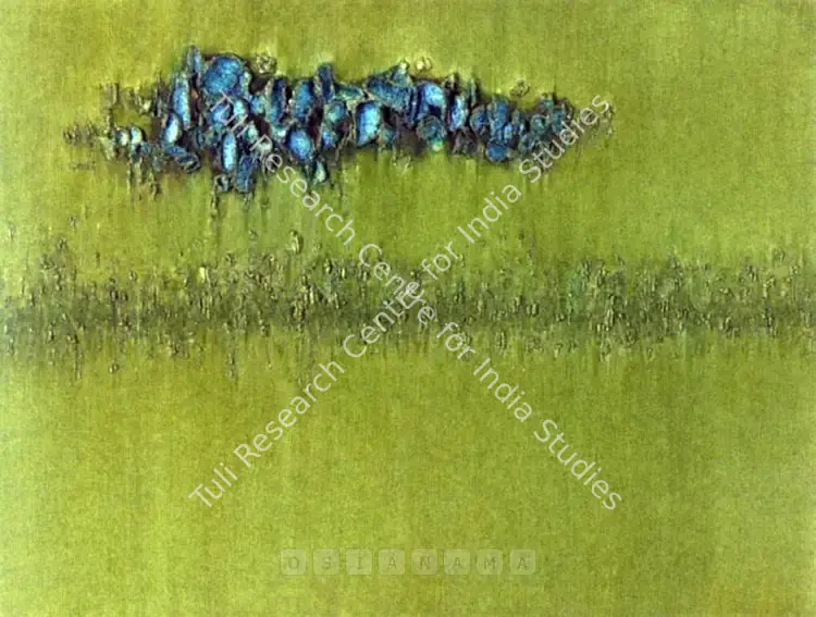 Qadri, Sohan (Artist). Untitled. Oil on canvas, 1972 | Painting | FineArts | 00576839