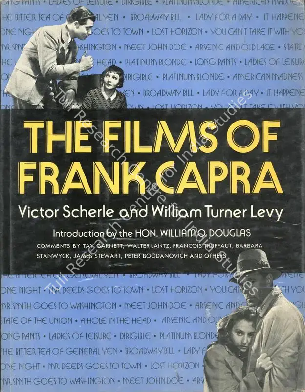 Scherle, Victor (Author). The Films of Frank Capra. New Jursey: Citadel, 1977 | Authored Book | CinemaEducation | 00844511