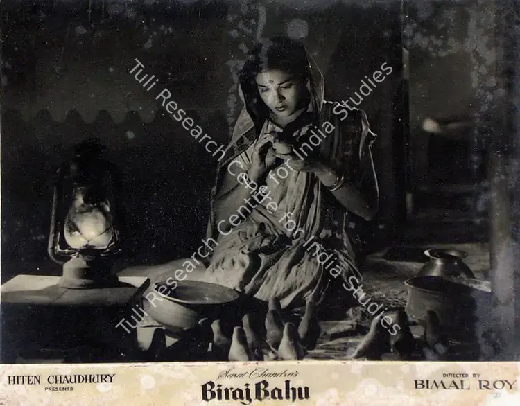 Chaudhury, Hiten (Producer), Biraj Bahu, 1954 | Lobby Card | CinemaEducation | 00810202