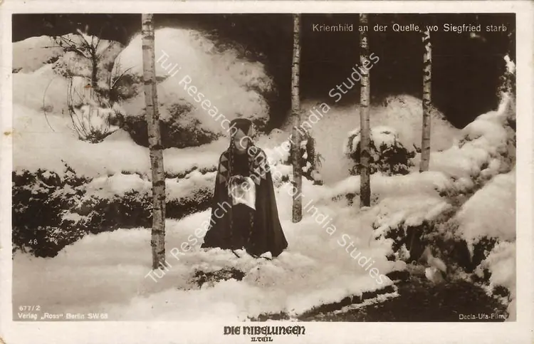 Wagner, Fritz Arno (Producer), Die Nibelungen: Kriemhild's Revenge, 1924 | Postcard | CinemaEducation | 00795493