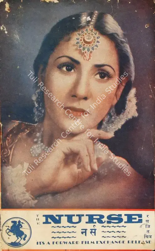 Doshi, Chaturbhuj A. (Director), Nurse, 1943 | Song-Synopsis Booklet | CinemaEducation | 00779562