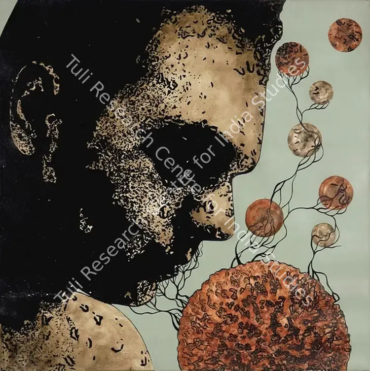 Chawla, Sonia Mehra (Artist). Untitled. Mixed media on canvas, 2009 | Painting | FineArts | 00647172