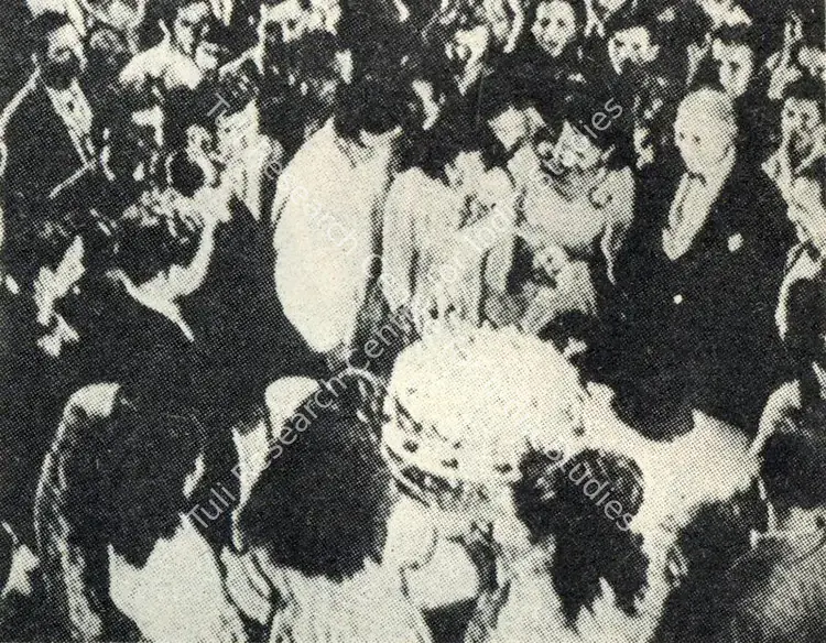 Irani, Faredoon A. (Cinematographer), Andaz, 1949. Still from Andaz: Shot 9 | Photographic Still, Journal of Arts & Ideas, January 1993 | CinemaEducation | 00710344