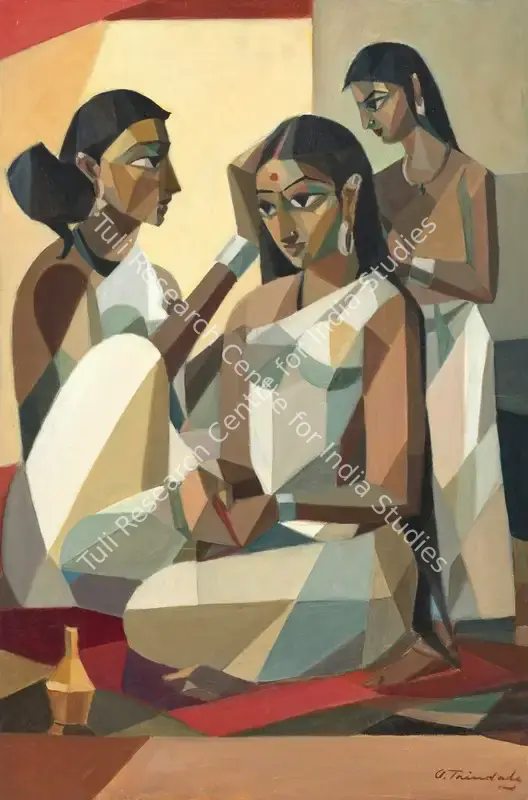 Trindade, Angela (Artist). Untitled. Oil on canvas, n.d. | Painting | EconomicsArt | 00872760