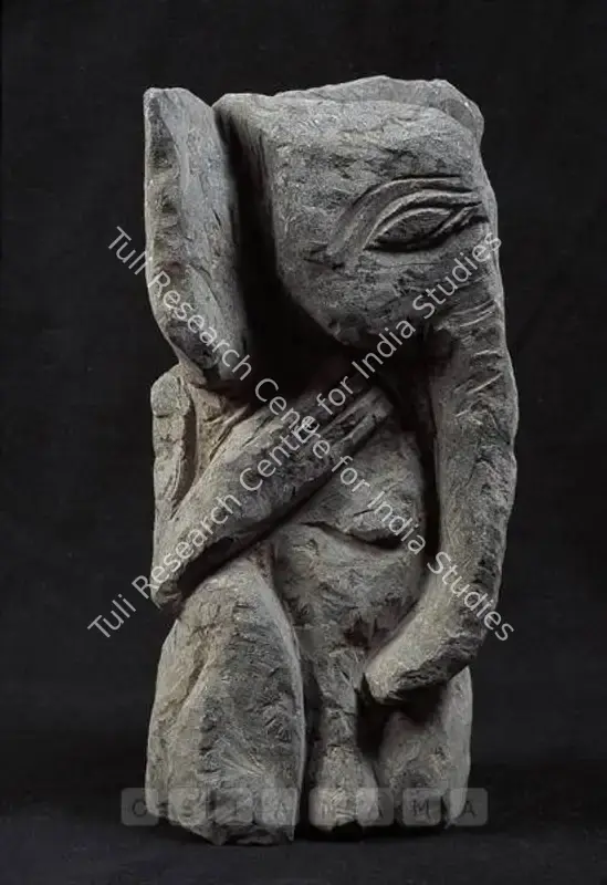 Dakshinamurthy, C. (Artist). Ganesha. Stone, 2004 | Sculpture | FineArts | 00597897
