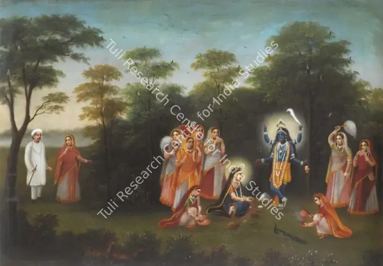 Dutch Bengal School (Artist). Kali Krishna. Oil on canvas, n.d. | Painting  | 00880593
