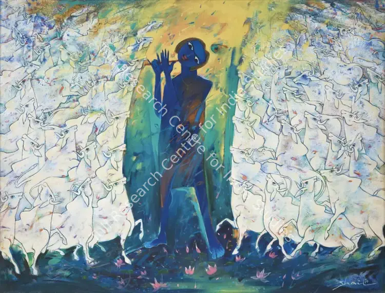 Choyal, Shail (Artist). Untitled. Oil on canvas, 2010 | Painting | FineArts | 00603571