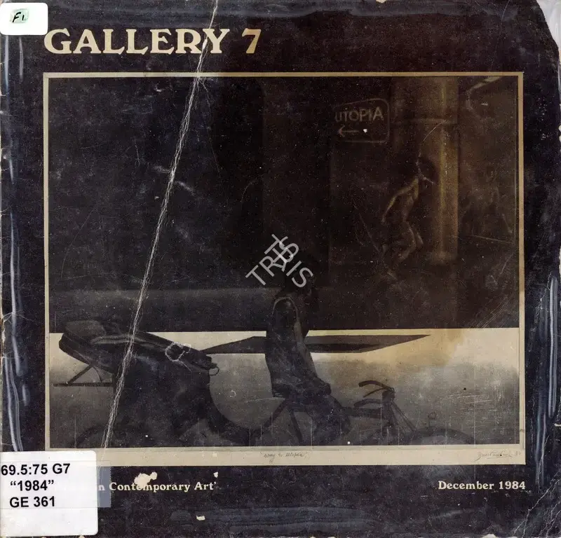 Gallery 7 (Organiser). Women in Contemporary Art, 1984 | Group Exhibition Catalogue | 00883490