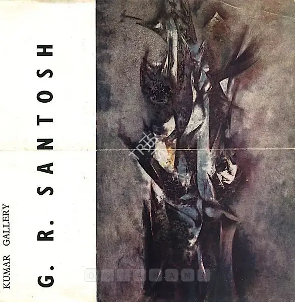 Santosh, G.R. (Artist). G.R. Santosh, 1962 | Solo Exhibition Catalogue | 00882714