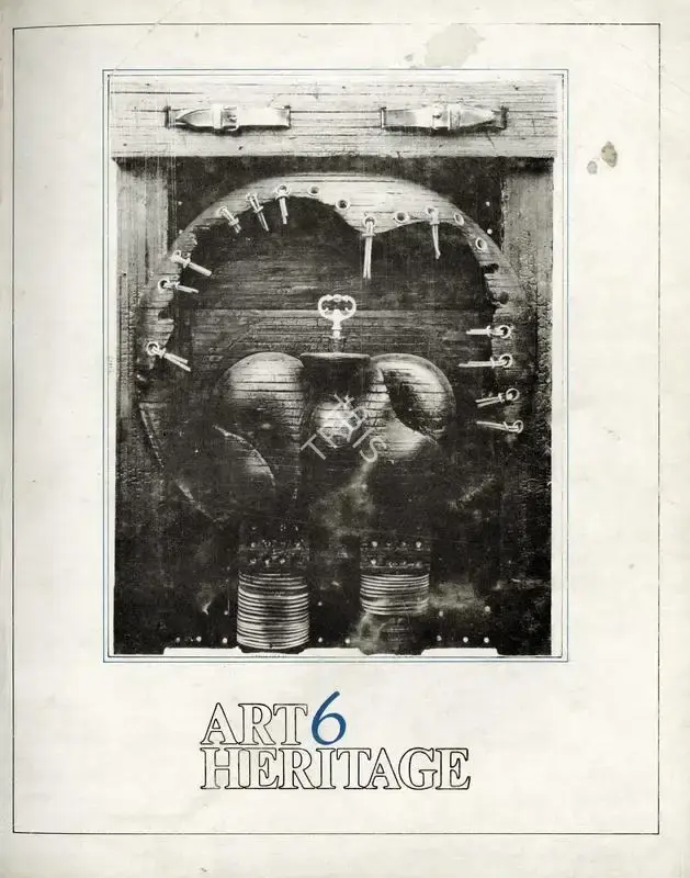 Alkazi, Ebrahim (Editor). Art Heritage 6, 1986-1987 | Journal
