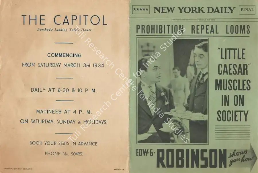 Ruth, Roy Del (Director), The Little Giant, 1933 | Handbill | CinemaEducation | 00894340