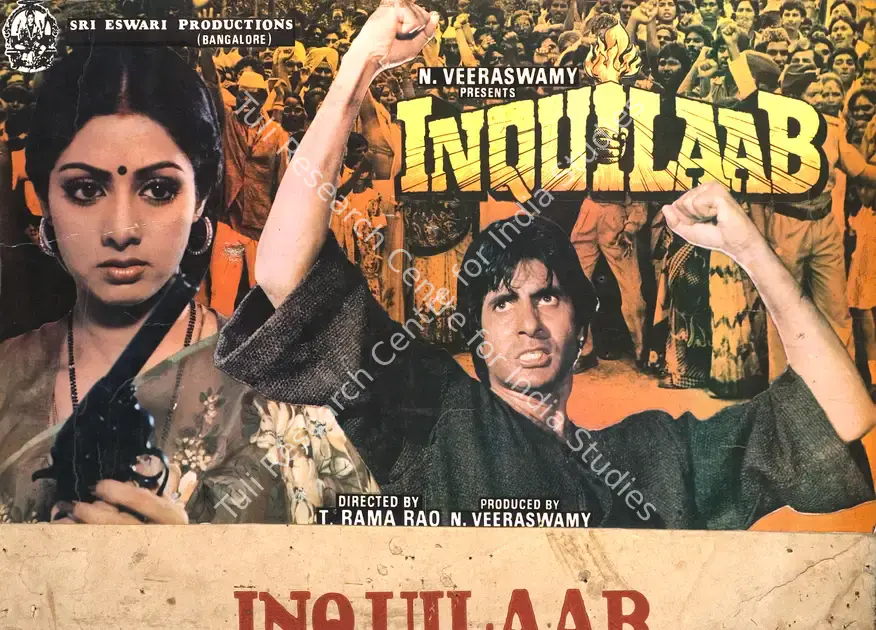 Reddy, S.Gopal (Cinematographer), Inquilab, 1984 | Photographic Still Mounted on Lobby Card | CinemaEducation | 00765072