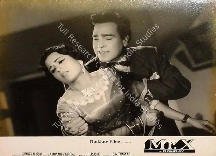 Thakkar, C.M. (Producer), Mr X In Bombay, 1964 | Lobby Card | CinemaEducation | 00820572