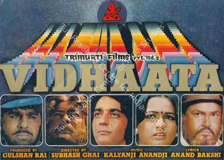 Rai, Gulshan (Producer), Vidhaata, 1982 | Song-Synopsis Booklet | CinemaEducation | 00780927