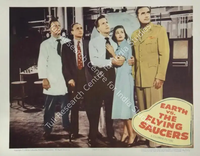Jackman Jr., Fred (Cinematographer), Earth vs. the Flying Saucers, 1956 | Lobby Card | CinemaEducation | 00790388