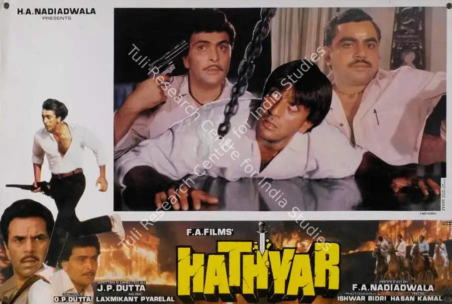 Nadiadwala, Firoz A. (Producer), Hathyar, 1989 | Lobby Card | CinemaEducation | 00784744