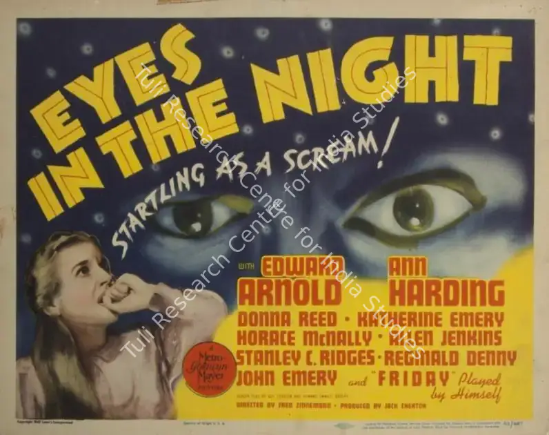 Zinnemann, Fred (Director), Eyes in the Night, 1942 | Lobby Card | CinemaEducation | 00790332