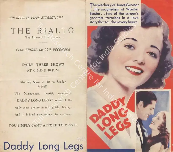 Santell, Alfred (Director), Daddy Long Legs, 1931 | Handbill | CinemaEducation | 00893885