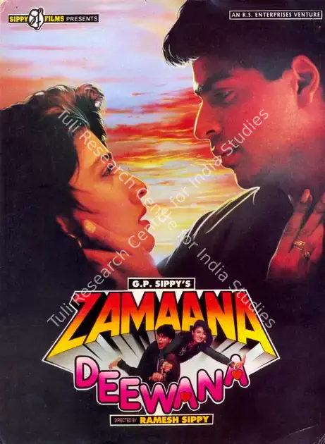 Sippy, G.P. (Producer), Zamaana Deewana, 1995 | Song-Synopsis Booklet | CinemaEducation | 00781095