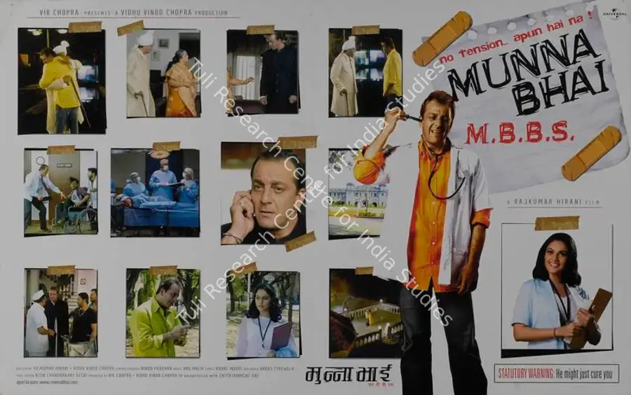 Chopra, Vidhu Vinod (Producer), Munna Bhai MBBS, 2003 | Lobby Card | CinemaEducation | 00786845