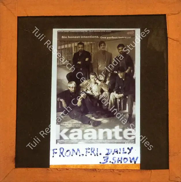 Gupta, Sanjay (Producer), Kaante, 2002 | Glass Slide | CinemaEducation | 00841888