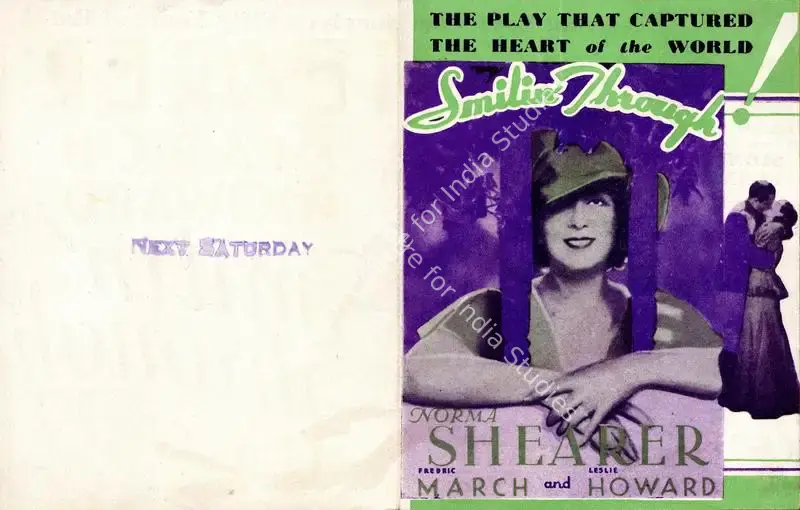 Franklin, Sidney (Director), Smilin' Through, 1932 | Handbill | CinemaEducation | 00894348