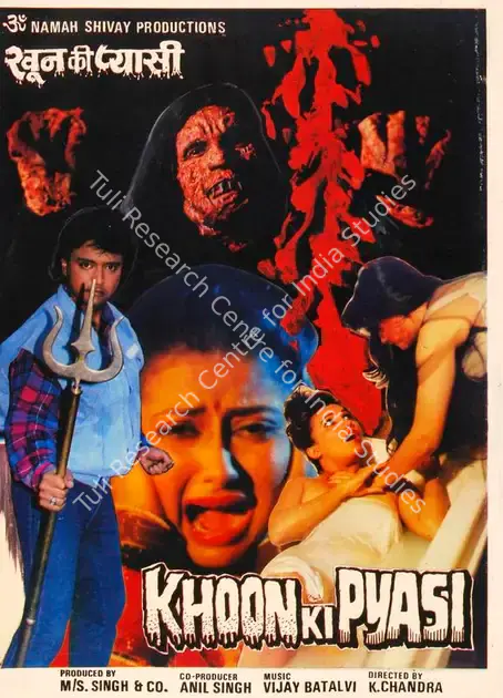 Chandra, K. (Director), Khoon Ki Pyasi, 1990 | Song-Synopsis Booklet | CinemaEducation | 00865477