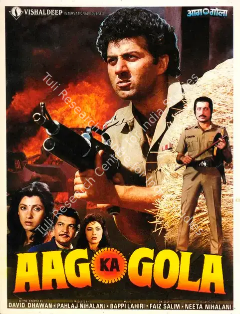 Nihalani, Pahlaj (Producer), Aag Ka Gola, 1989 | Song-Synopsis Booklet | CinemaEducation | 00862652
