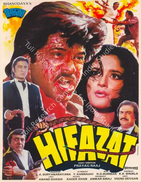 Suryanarayana, A. (Producer), Hifazat, 1987 | Song-Synopsis Booklet | CinemaEducation | 00864734