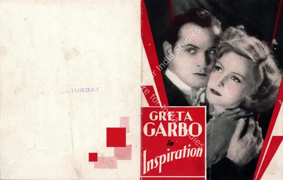 Brown, Clarence (Director), Inspiration, 1931 | Handbill | CinemaEducation | 00760960