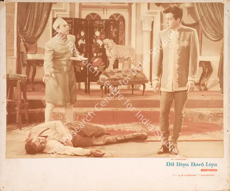 Divecha, Dwarka (Cinematographer), Dil Diya Dard Liya, 1966 | Photographic Still Mounted on Lobby Card | CinemaEducation | 00764863