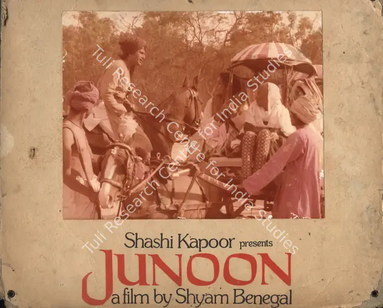 Nihalani, Govind (Cinematographer), Junoon, 1979 | Photographic Still Mounted on Lobby Card | CinemaEducation | 00765147
