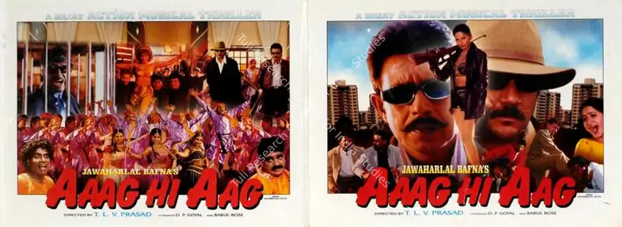 Bafna, Vaibhavi (Producer), Aaag Hi Aag, 1999 | Song-Synopsis Booklet | CinemaEducation | 00862629