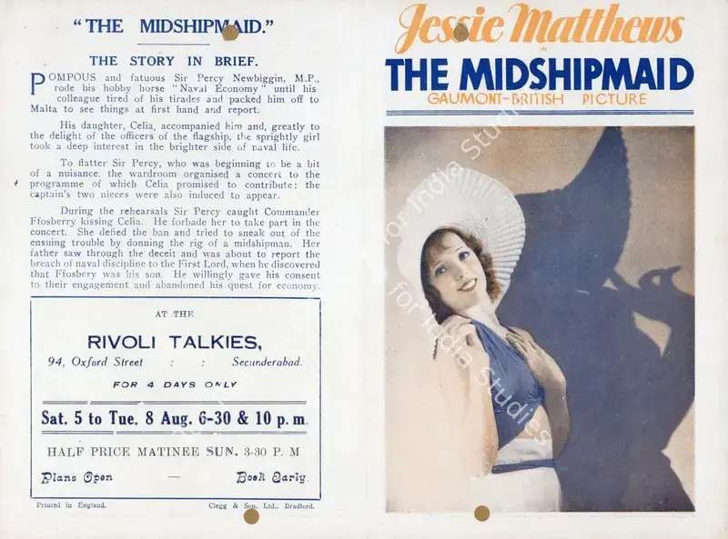 Courville, Albert De (Director), The Midshipmaid, 1932 | Handbill | CinemaEducation | 00894259
