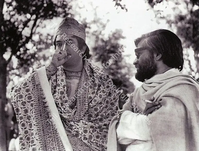 Roy, Soumendu (Cinematographer), Shatranj Ke Khilari, 1977 | Working Still | CinemaEducation | 00801920