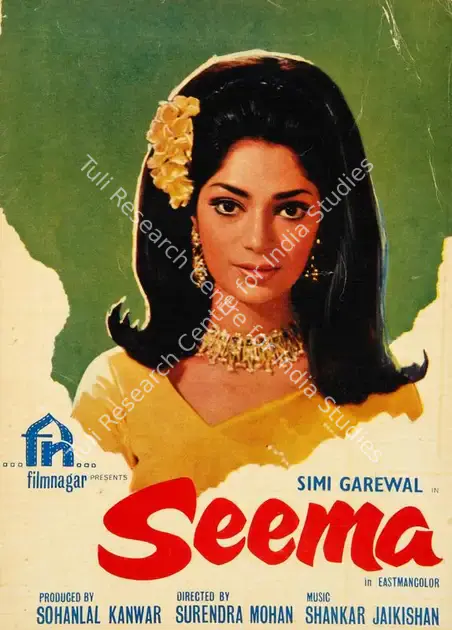 Kanwar, Sohanlal (Producer), Seema, 1971 | Song-Synopsis Booklet | CinemaEducation | 00780101