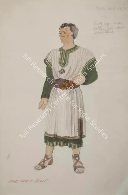 Wyler, William (Director), Ben-Hur, 1959 | Costume Sketch | CinemaEducation | 00790088