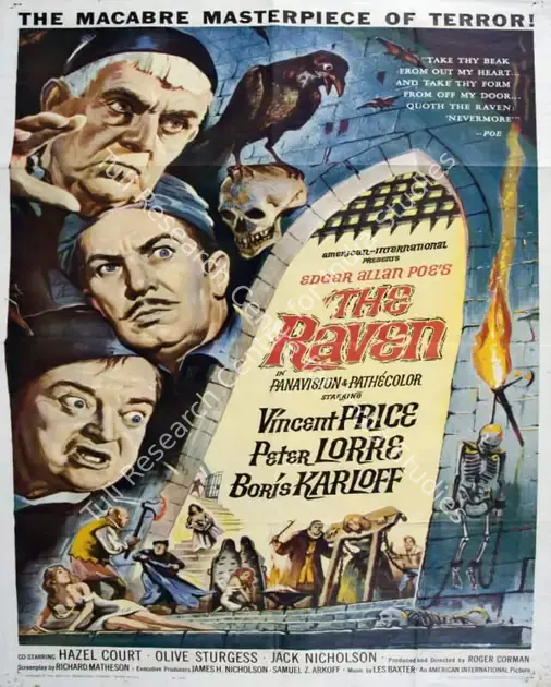 Corman, Roger (Producer), The Raven, 1963 | Poster | CinemaEducation | 00789597